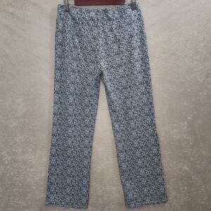 J. MCLAUGHLIN Catalina Cloth Geometric AOP Pull on stretch pants SMALL Straight